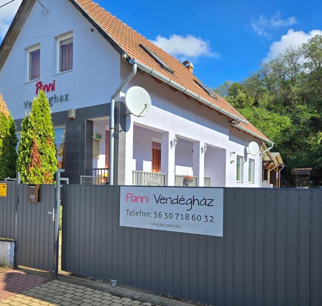 Panni Vendeghaz Hotel Egerszalók Eksteriør billede